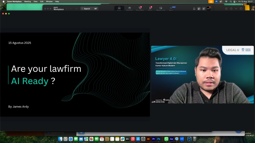 Legal Plus - Webinar Strategi Mengelola Kantor Hukum